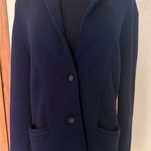 J.crew 100% wool knitted sweater Blazer size M